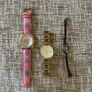 3 Watches-Dooney & Bourke, Kate Spade ♠️, and Sundance